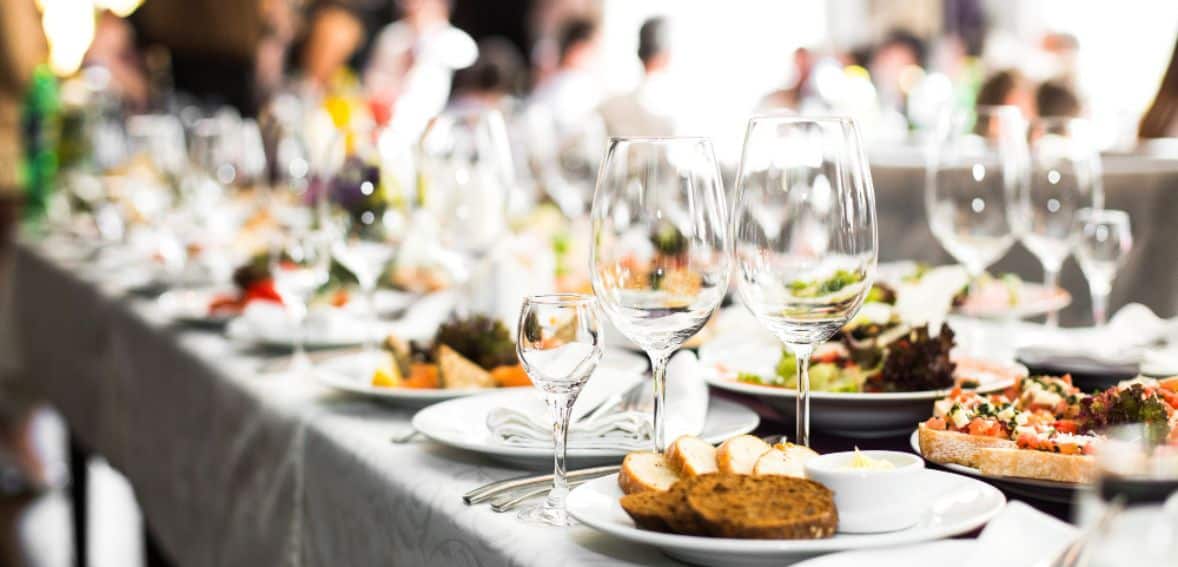 Live catering services